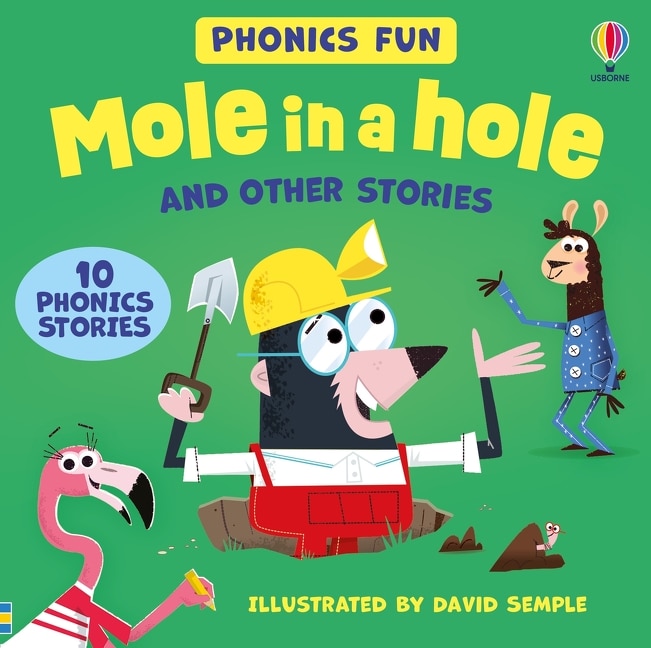 Couverture_Usborne Phonics  - Mole in a hole and other stories