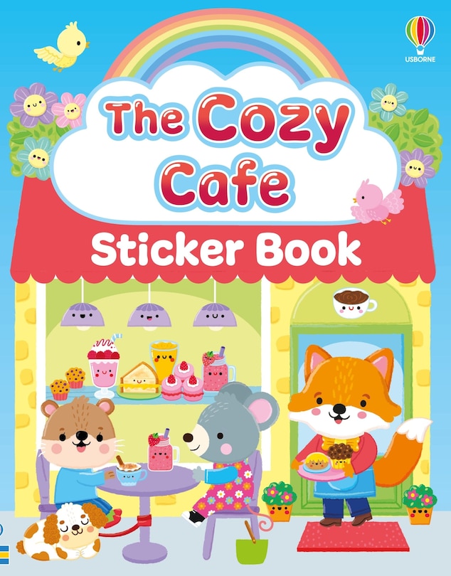 Couverture_The Cozy Cafe Sticker Book