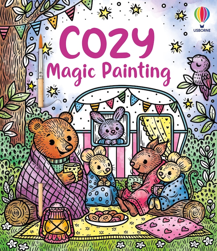 Front cover_Cozy Magic Painting Book
