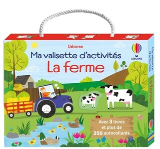 Front cover_La ferme : Ma valisette d'activités : Dès 3 ans