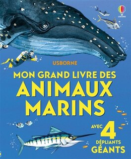 Couverture_Mon grand livre des animaux marins