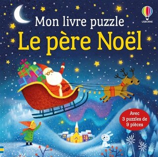 Couverture_Le Père Noël : mon livre puzzle