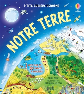 Couverture_Notre terre - p'tits curieux usborne - des 5 ans