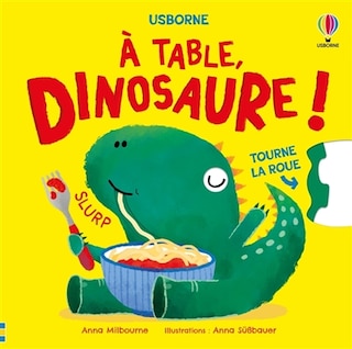 Couverture_A table, Dinosaure !