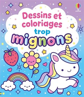 Couverture_Dessins et coloriages trop mignons