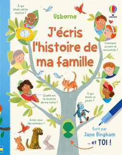 Front cover_J'&eacute;cris l'histoire de ma famille