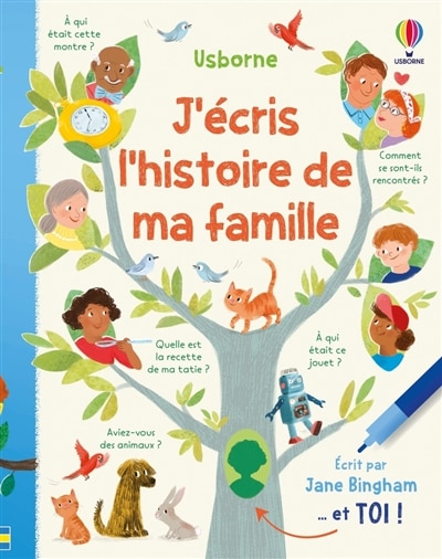 Front cover_J'&eacute;cris l'histoire de ma famille
