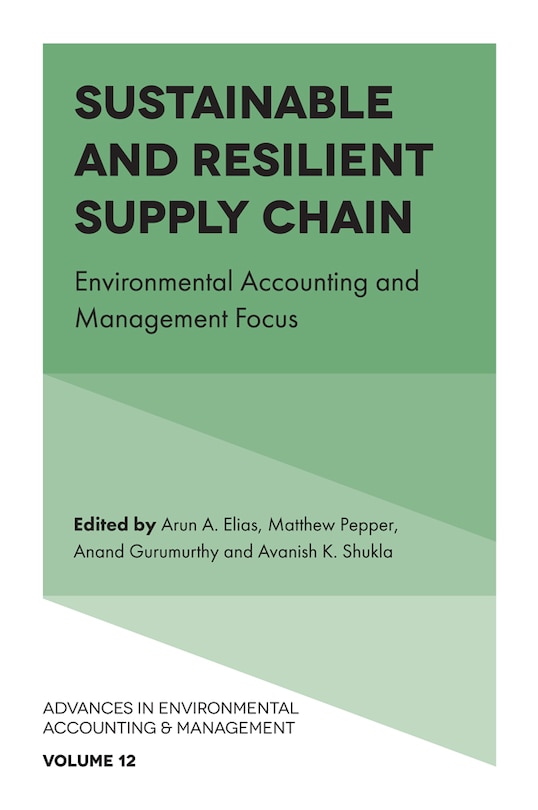 Front cover_Sustainable and Resilient Supply Chain