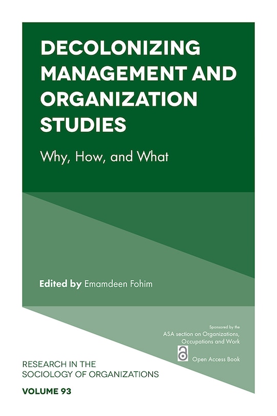 Couverture_Decolonizing Management and Organization Studies