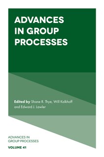 Couverture_Advances in Group Processes