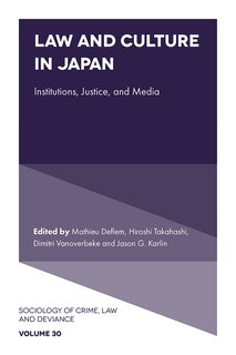 Front cover_Law and Culture in Japan