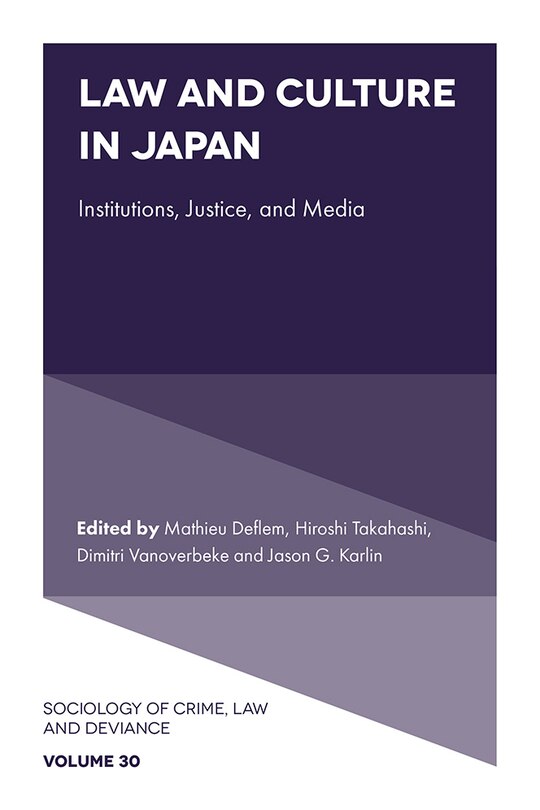 Front cover_Law and Culture in Japan