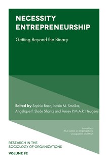 Couverture_Necessity Entrepreneurship