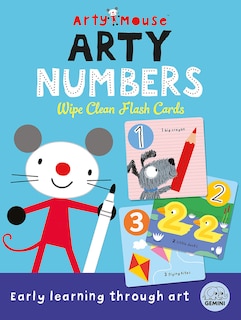 Couverture_Arty Mouse Numbers Wipe Clean Flash Cards