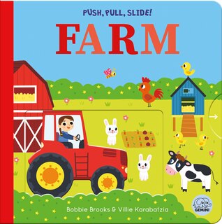 Front cover_Push, Pull, Slide! Farm