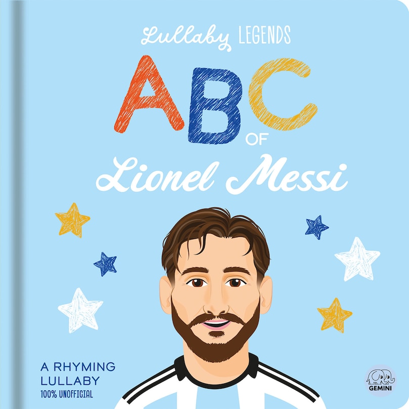 Front cover_Lullaby Legends: ABC of Lionel Messi
