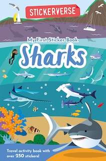 Couverture_Stickerverse: My First Sticker Book Sharks