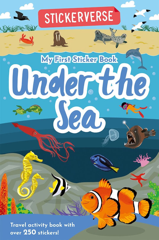 Couverture_Stickerverse: My First Sticker Book Under the Sea