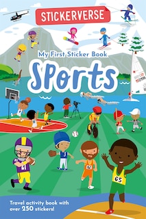 Couverture_Stickerverse: My First Sticker Book Sports