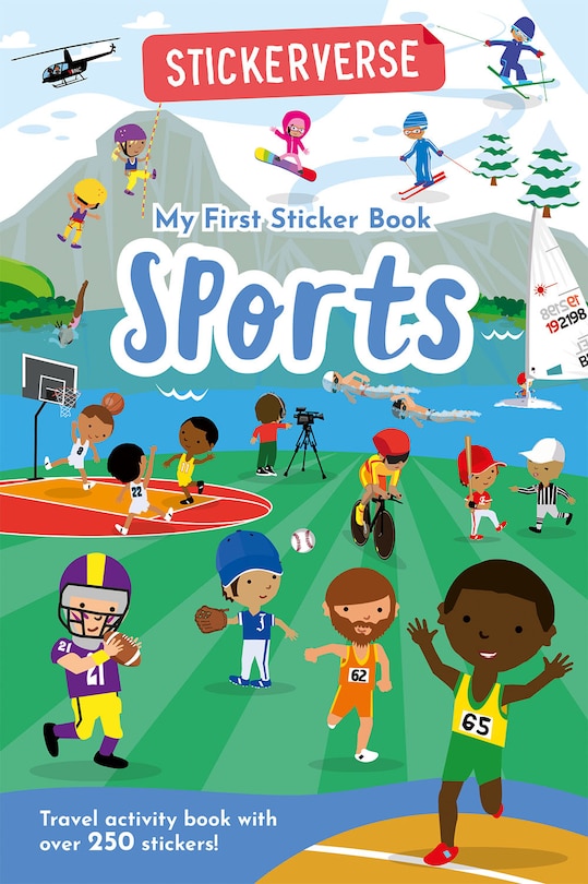 Couverture_Stickerverse: My First Sticker Book Sports