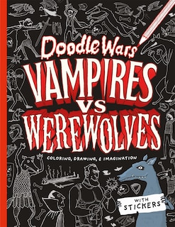 Front cover_Doodle Wars Vampires vs Werewolves