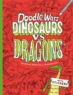 Couverture_Doodle Wars Dinosaurs vs Dragons