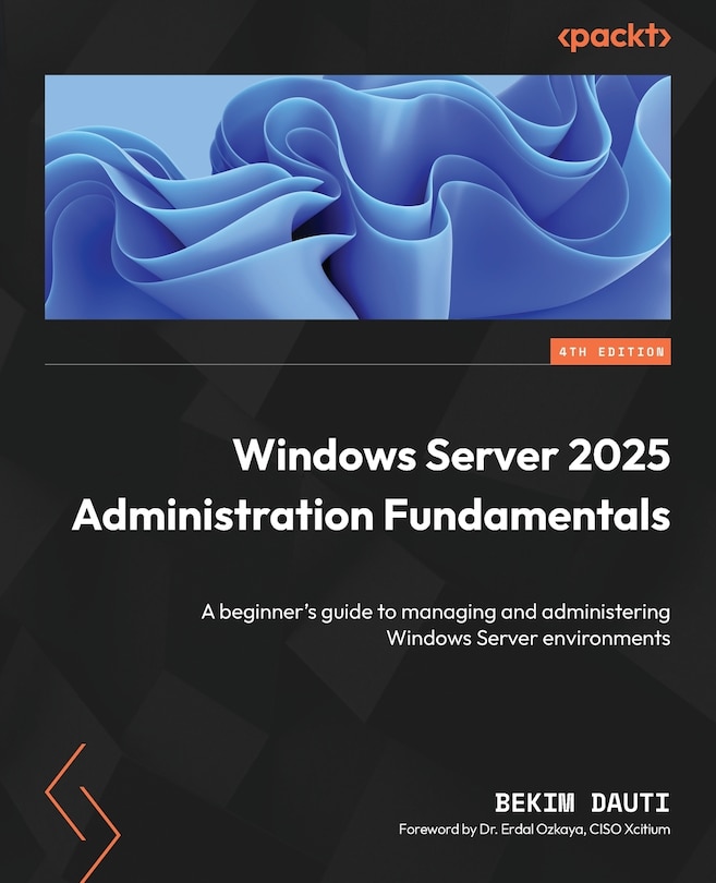 Couverture_Windows Server 2025 Administration Fundamentals - Fourth Edition