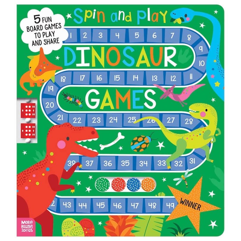 Front cover_SPIN & PLAY DINOSAUR GAMES