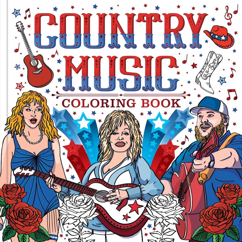 Couverture_Country Music Coloring Book