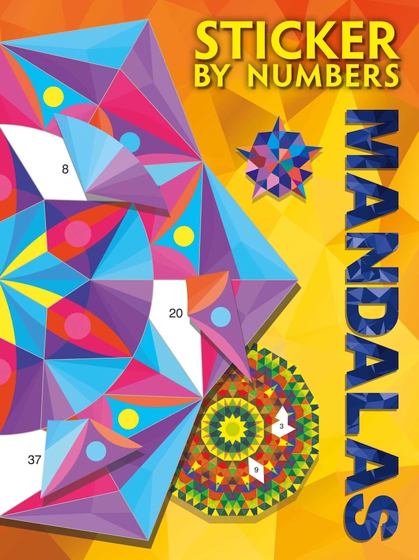 Couverture_Sticker By Numbers: Mandalas