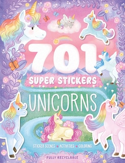 Front cover_701 Super Stickers Unicorns