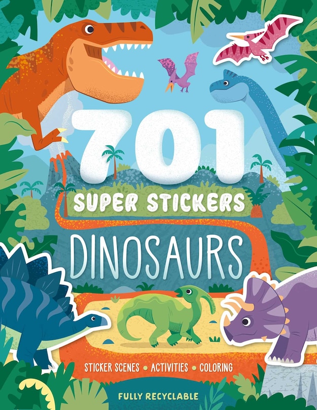 Couverture_701 Super Stickers Dinosaurs