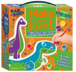 Front cover_FUN STUDIO MAKE & PAINTNEON DINOSAURS