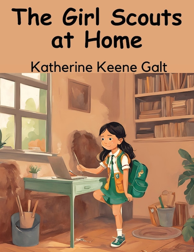 Front cover_The Girl Scouts at Home