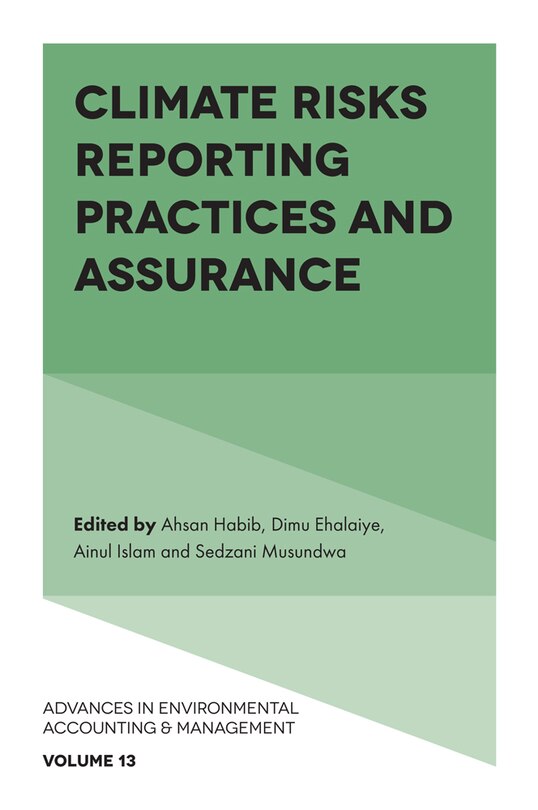 Front cover_Climate Risks Reporting Practices and Assurance