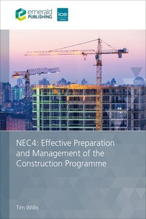 Couverture_NEC4: Effective Preparation and Management of the Construction Programme
