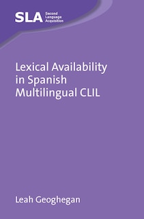Couverture_Lexical Availability in Spanish Multilingual CLIL