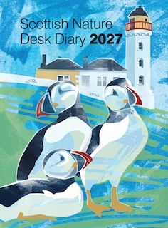 Front cover_The Scottish Nature Desk Diary 2027