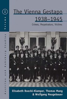 Couverture_The Vienna Gestapo, 1938-1945