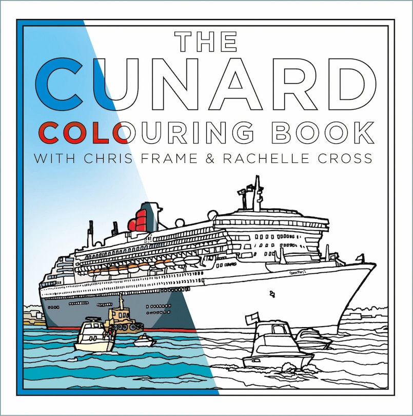 Front cover_The Cunard Colouring Book