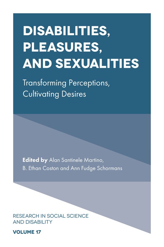 Couverture_Disabilities, Pleasures, and Sexualities