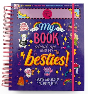 Front cover_Personalized Arts & Crafts: My Book About Me... And My Besties!