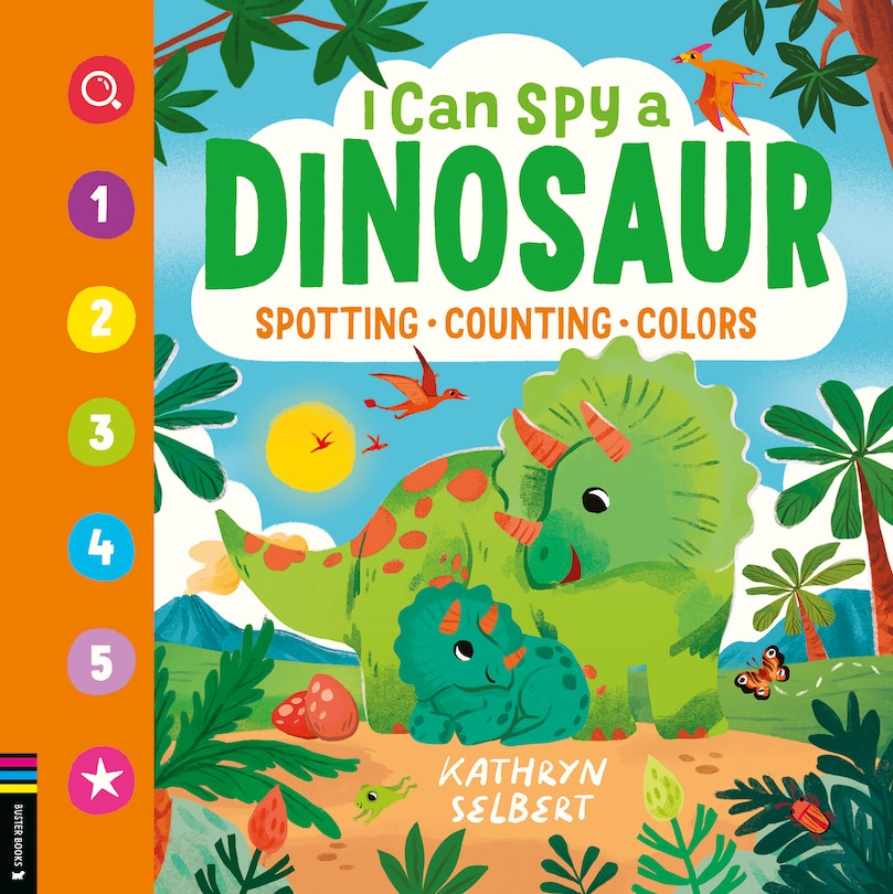 Front cover_I Can Spy a Dinosaur