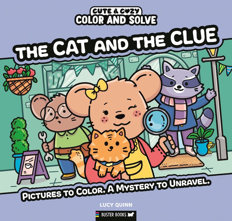 Couverture_Color and Solve: The Cat and the Clue