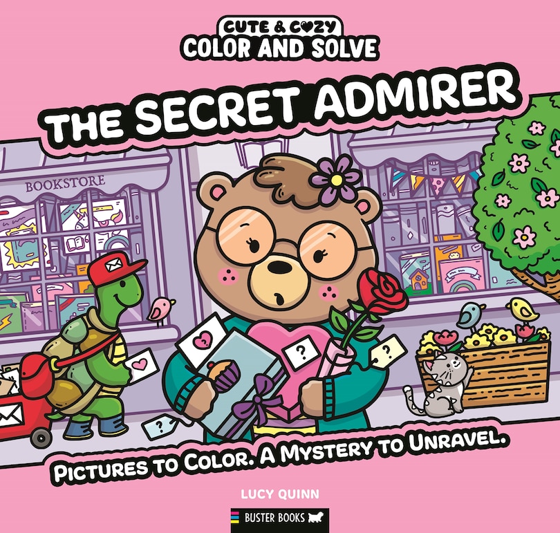 Couverture_Color and Solve: The Secret Admirer