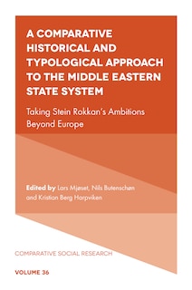 Front cover_A Comparative Historical and Typological Approach to the Middle Eastern State System