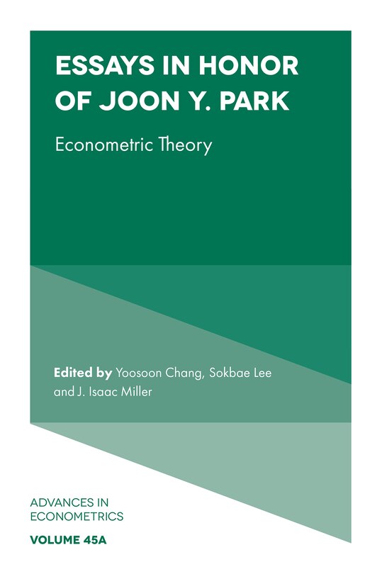 Front cover_Essays in Honor of Joon Y. Park