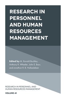 Front cover_Research in Personnel and Human Resources Management