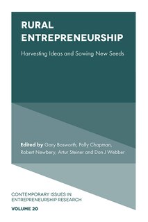 Front cover_Rural Entrepreneurship