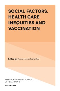 Front cover_Social Factors, Health Care Inequities and Vaccination